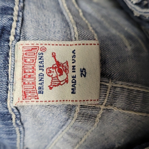 True Religion Sparkle Boot Cut Jeans 25 - Picture 4 of 4